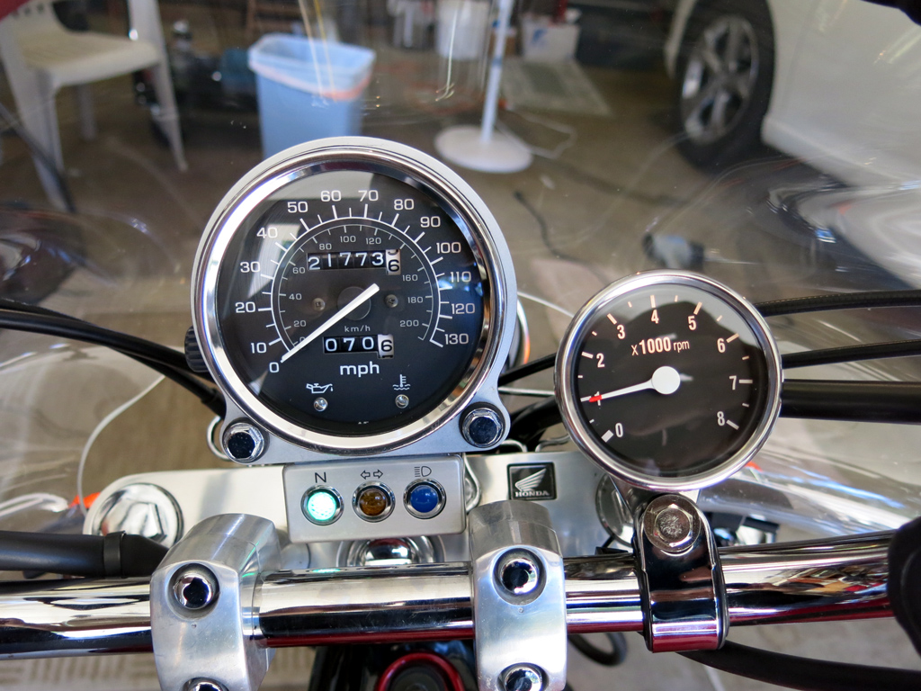 2007 Honda shadow tach #7